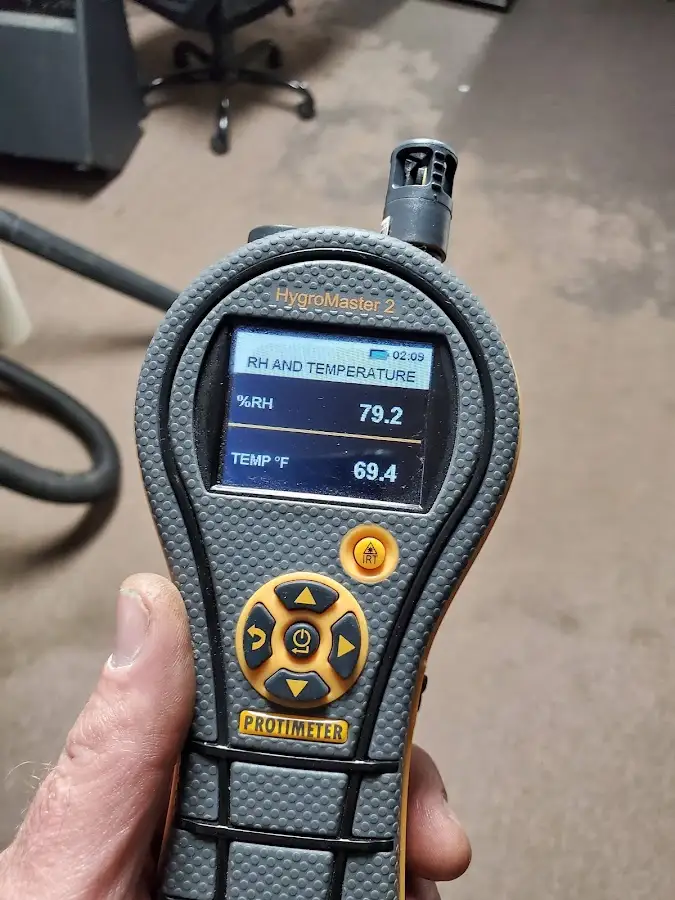 Moisture meter humidity assessment for Mold Remediation & Removal in On Top of the World